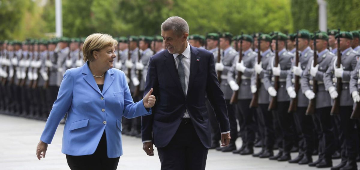 Kancelárka Angela Merkelová túto stredu...