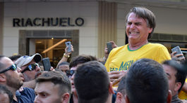 Bolsonaro je po útoku nožom v stabilizovanom stave