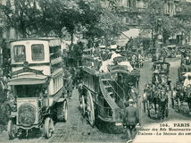 Paríž - doprava 1900