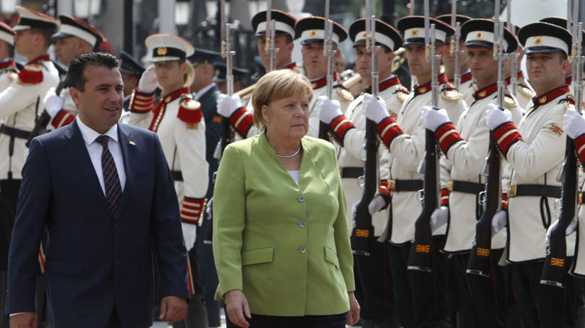 Angela Merkelová, Zoran Zaev