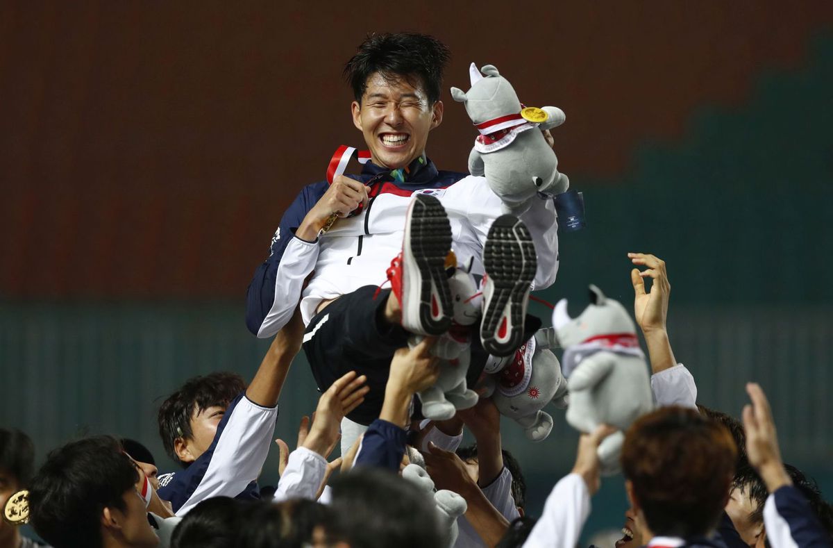 Son Heung-min v priazni svojich spoluhráčov.