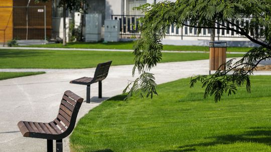 Landererov park na Šafárikovom námestí v...