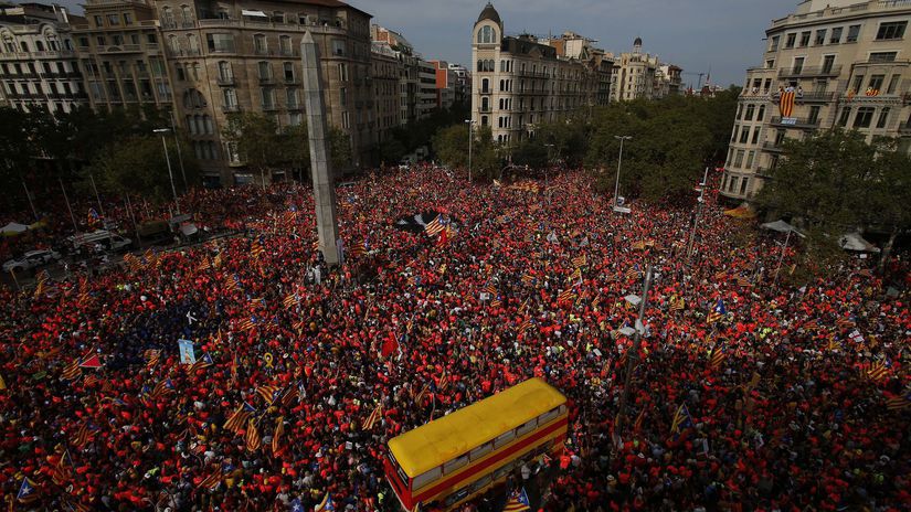 Katalánci si každoročne 11. septembra...