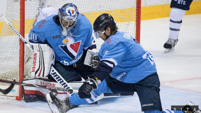 HOKEJ-KHL: Bratislava  Moskva slovan
