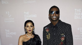 Raper Gucci Mane a jeho snúbenica Keyshia Ka'oir.