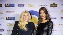 Riaditeľka Fashion TV Gabriela Drobová (vľavo) a moderátorka Jasmina Alagič. 