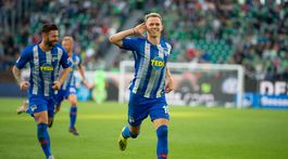 Nemecko futbal Duda  Wolfsburg Hertha Berlín