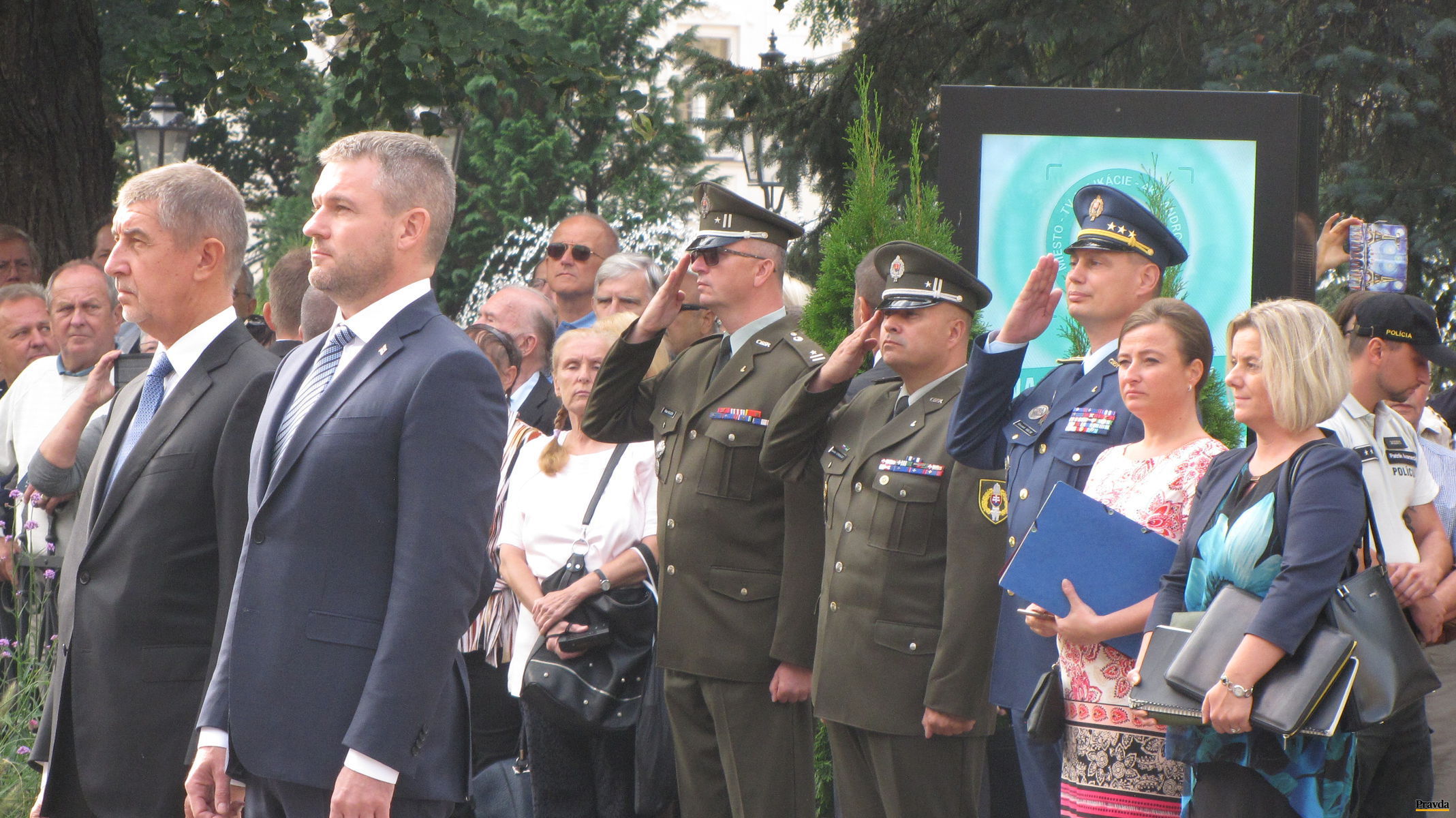 Premiéri Českej a Slovenskej republiky v...