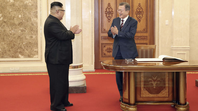 KĽDR, Kórea, summit, Kim Mun