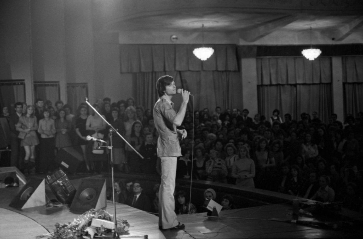 Americký spevák a herec Dean Reed (1938-1986)...