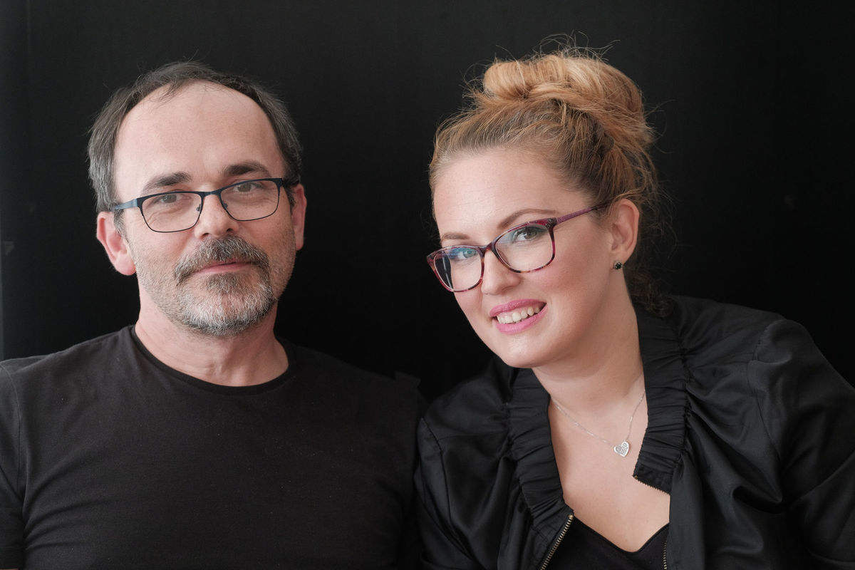 Jana Kozáková a Peter Dobrík z kapely Mukatado.