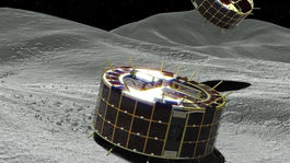 Japonská sonda Hajabusa 2 vypustila na asteroid Ryuga dvoch robotov