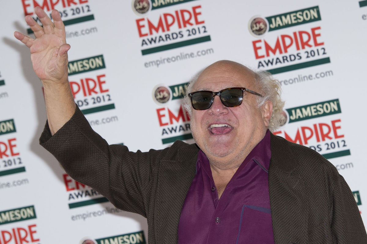 Herec Danny DeVito na archívnom zábere.