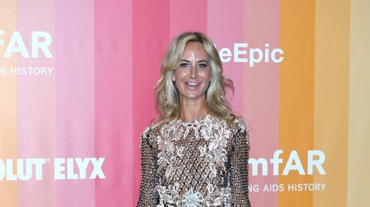 Lady Victoria Hervey na akcii amfAR Gala Milano.