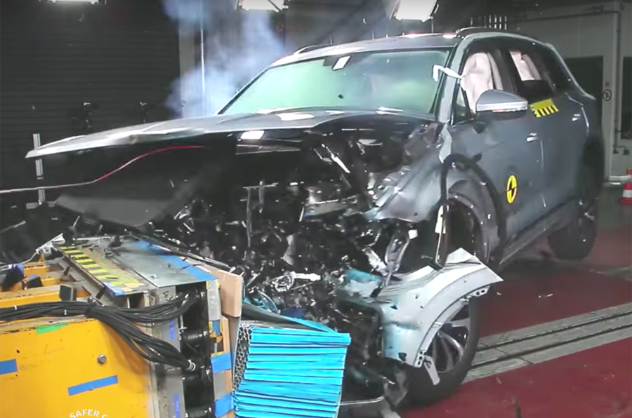 Volkswagen Touareg získal päť hviezd.
