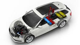 Škoda Octavia G-Tec: Vracia sa s vyšším výkonom a dlhším dojazdom. Benzínu ale ubudlo