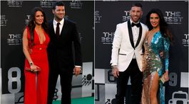 FOTO: Hráči v oblekoch a krásky v garderóbach. Londýn patril futbalu