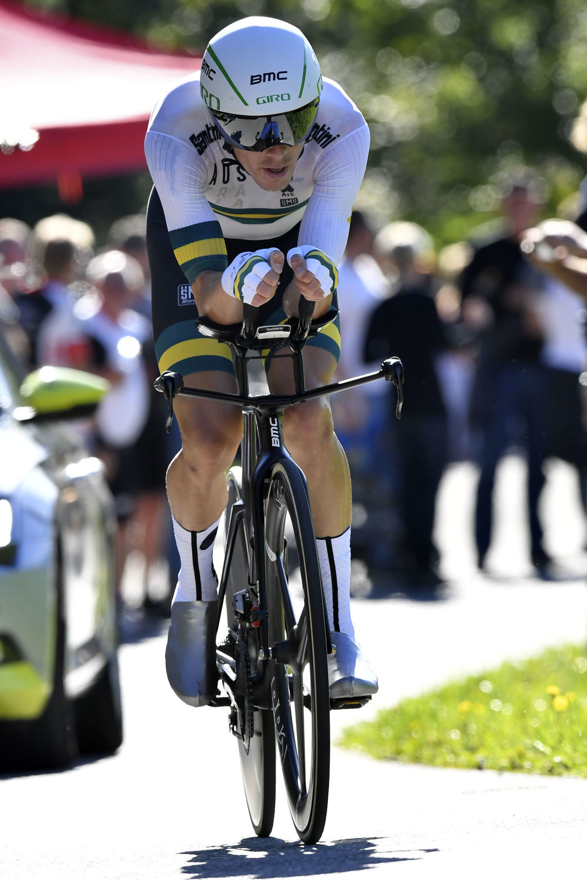 Rohan Dennis počas individuálnej časovky na MS...