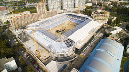VIDEO: Už veľa nechýba. Dron nad NFŠ ukazuje, že v Bratislave sa dokončuje