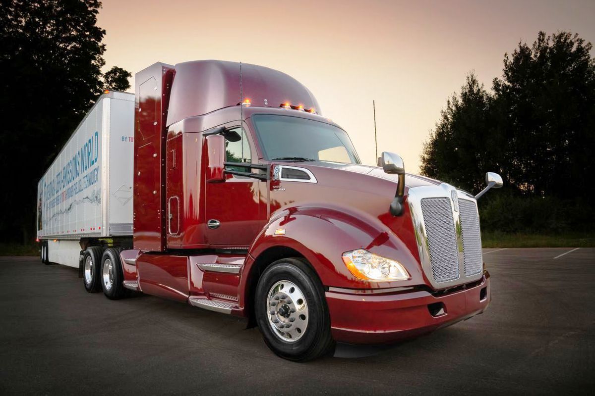Vodíkové Kenworthy využívajú dve súpravy...