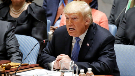 Trump predsedal BR OSN a ohlásil nové sankcie proti Iránu