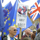 brexit, EÚ, demonštrácia, Veľká Británia