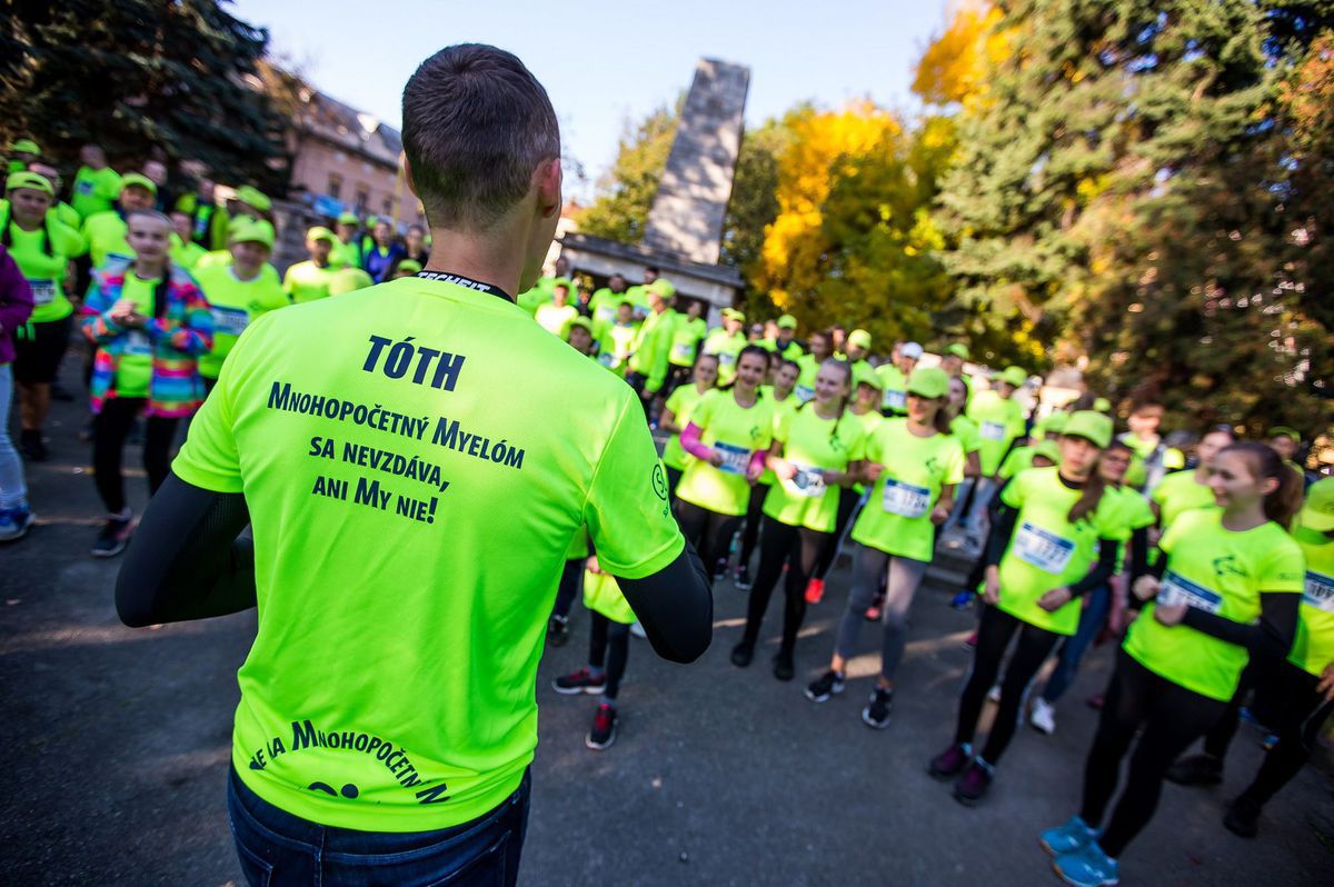 Športovec Matej Tóth na Medzinárodnom maratóne...