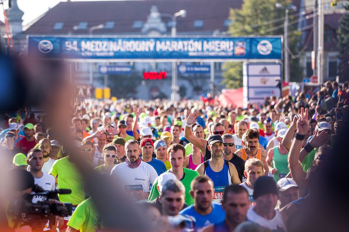 Športovec Matej Tóth na Medzinárodnom maratóne...