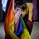 Rumunsko referendum homosexuálne manželstvo vlajka dúhová