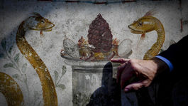 V Pompejách objavili miestnosť vymaľovanú záhradnou scénou