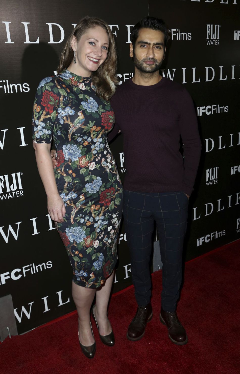 Emily V. Gordon a Kumail Nanjiani na premiére...