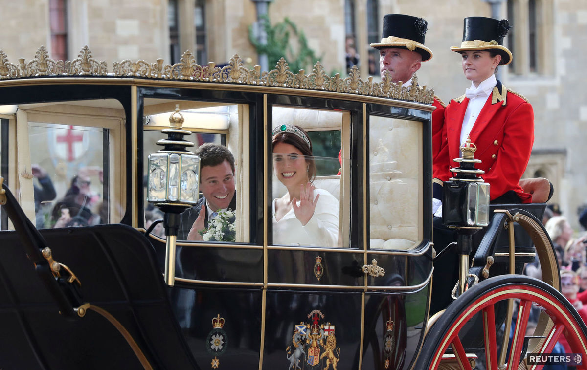 Jack Brooksbank a princezná Eugenie vyrazili...