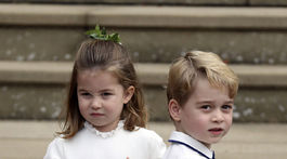 Princ George a princezná  Charlotte