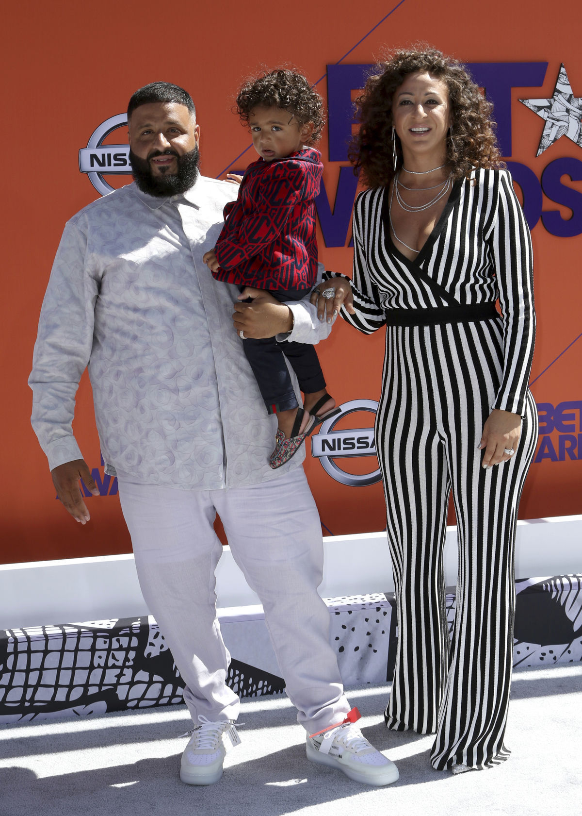 DJ Khaled, jeho manželka Nicole Tuck a ich syn...