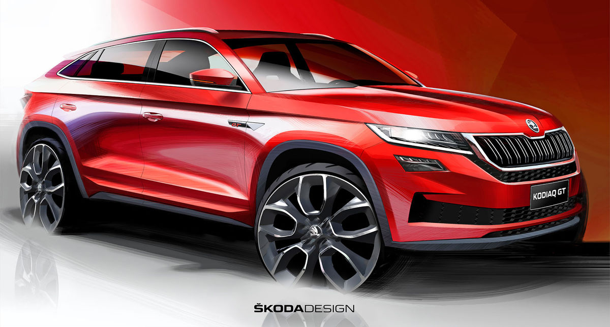 Kodiaq GT bude mať strechu zníženú o 60 mm a...