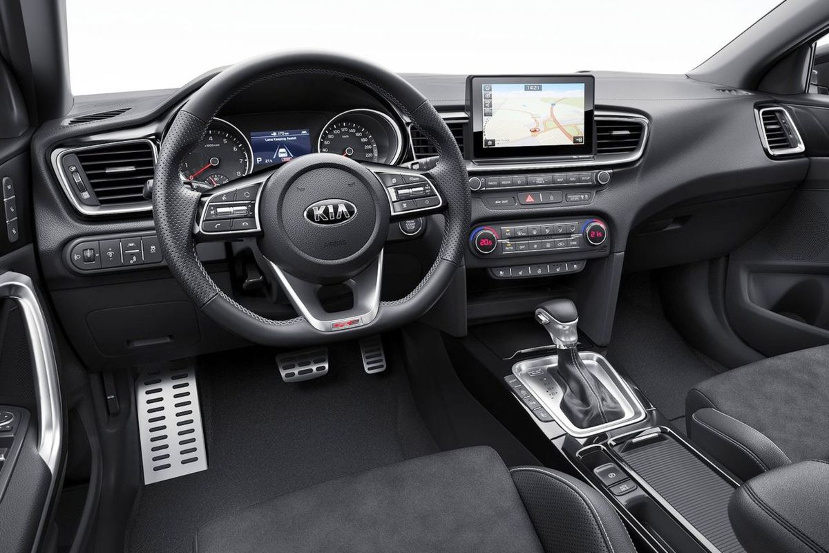 Kia ceed gt интерьер