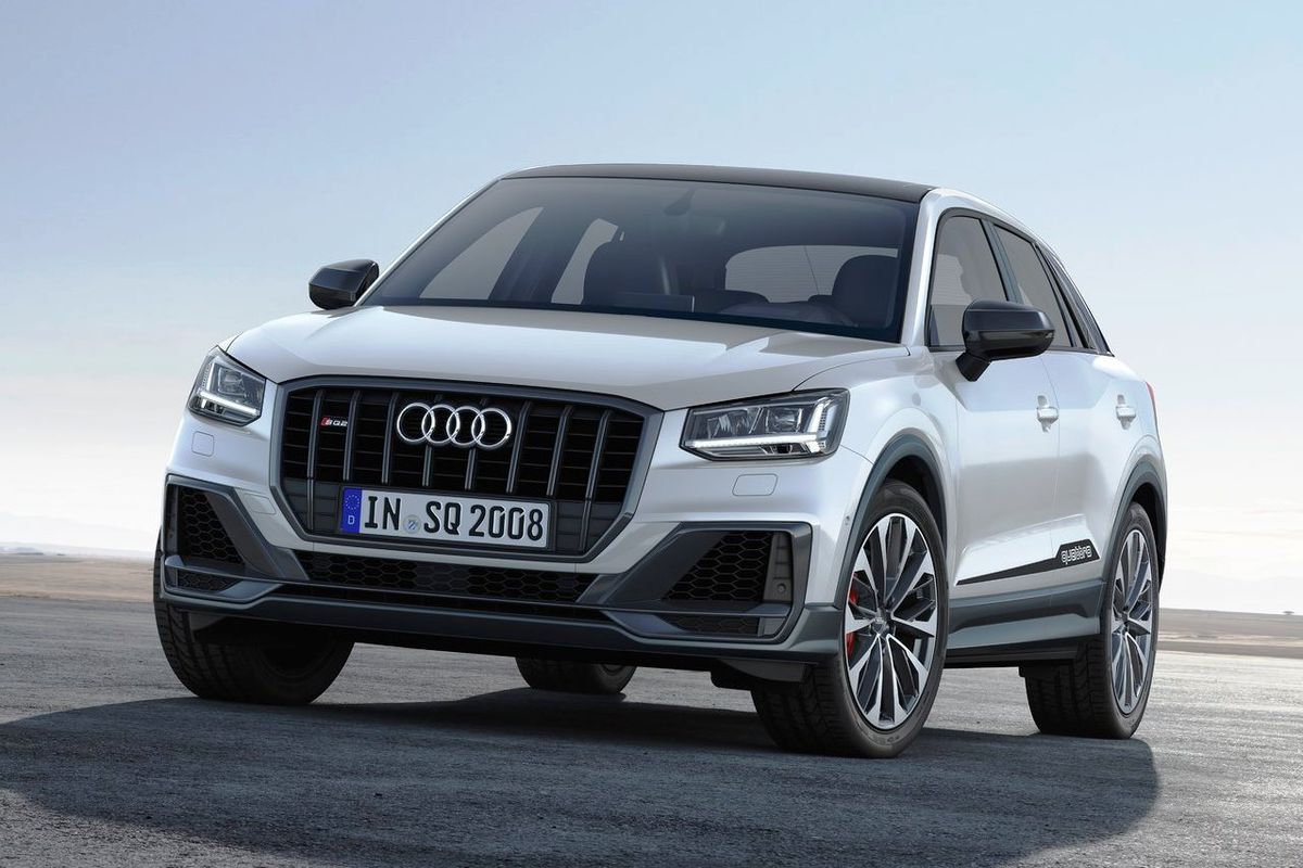 Audi SQ2 dostalo agresívnu čiernu prednú masku...