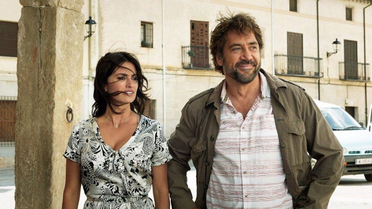 Penélope Cruzová a Javier Bardem vo filme...
