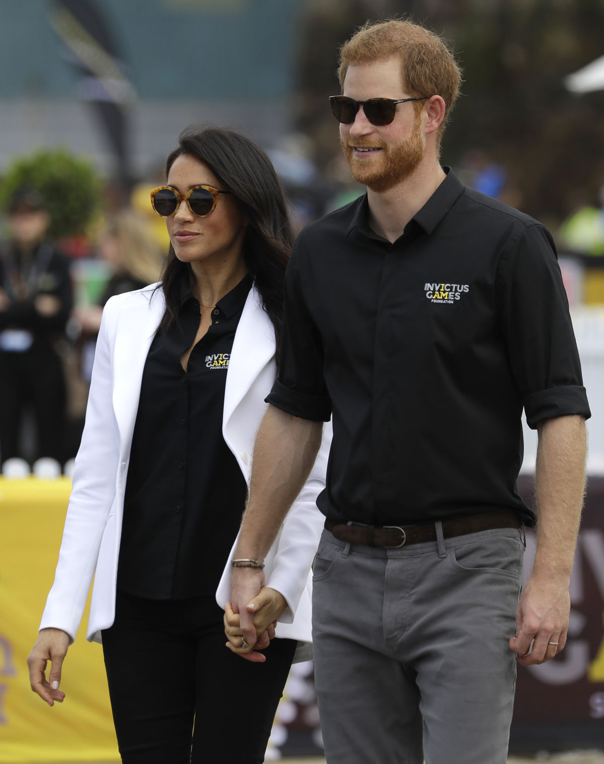 Princ Harry a jeho manželka Meghan, vojvodkyňa...
