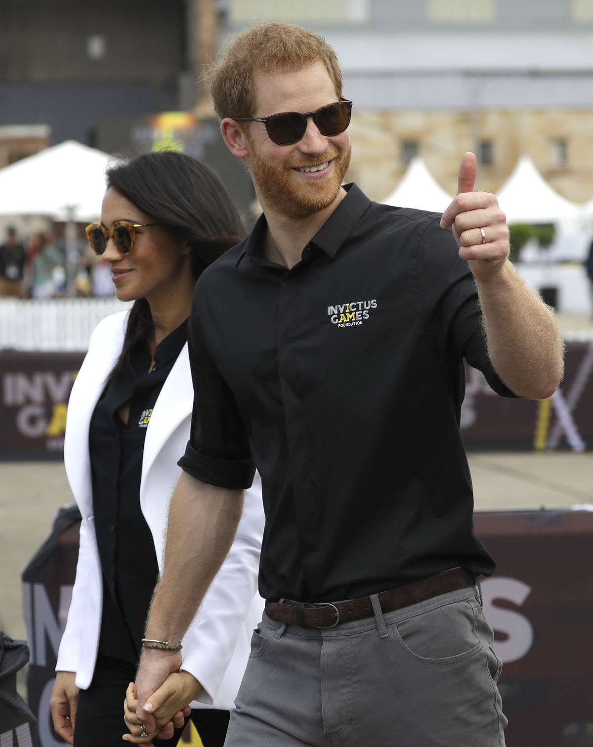 Princ Harry a jeho manželka Meghan, vojvodkyňa...