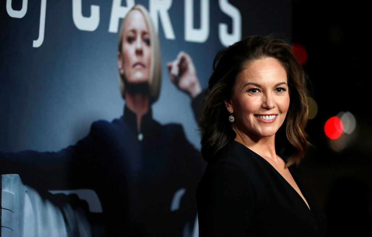 Diane Lane na premiére šiestej série seriálu...