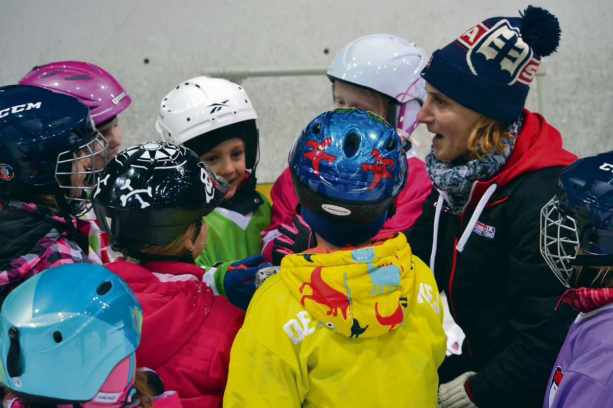 Podujatie Deti na hokej.