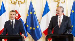 Kiska s Macronom vyzdvihli po spoločnom stretnutí potrebu jednotnej EÚ