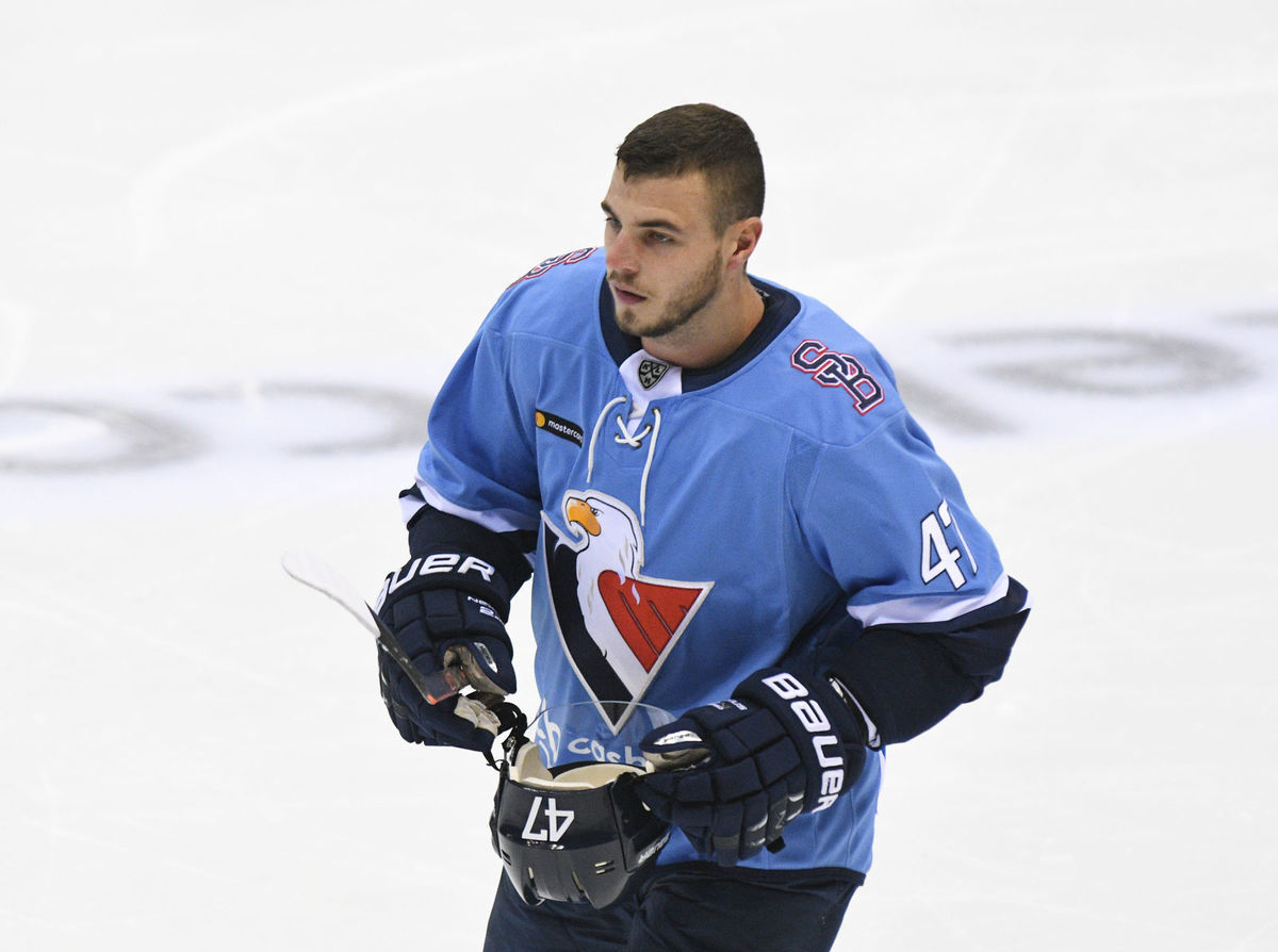Mário Lunter z HC Slovan Bratislava.