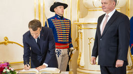 SR Francúzsko návšteva Macron BAX