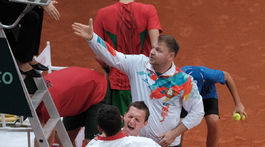 Daviscup Slovensko Bielorusko tenis