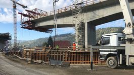 VIDEO: Pozrite si výstavbu diaľnice D3 v Čadci