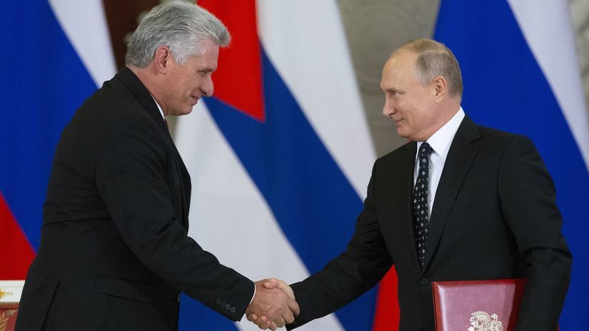 Rusko Kuba politika diplomacia prezident...