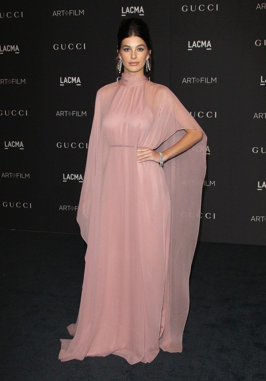 Modelka Camila Morrone na podujatí LACMA Art +...