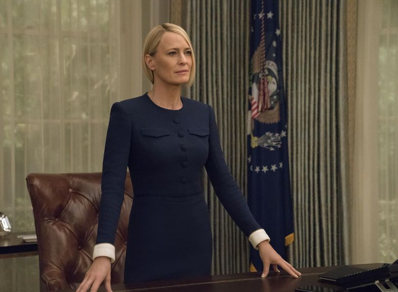 Robin Wright ako prezidentka Underwoodová...